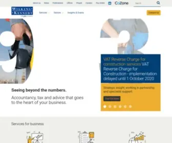 Wilkinskennedy.com(Local Accountants & Business Advisory) Screenshot