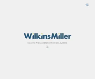 Wilkinsmiller.com(Accounting & Financial Advisory Firm) Screenshot