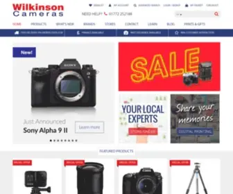 Wilkinson.co.uk(Wilkinson Cameras) Screenshot