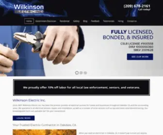 Wilkinsonelectriccompany.com(Wilkinson Electric Inc) Screenshot