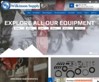 Wilkinsonsupplyinc.com(Home Wilkinson Supply Ogden) Screenshot