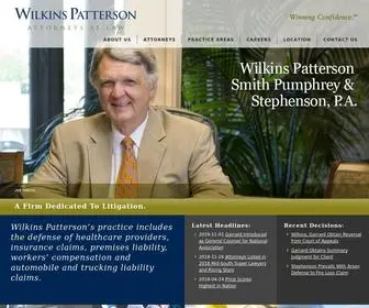 Wilkinspatterson.com(Winning Confidence) Screenshot