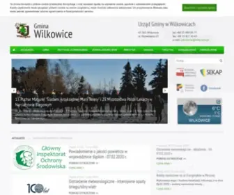 Wilkowice.pl(Oficjalna strona gminy Wilkowice) Screenshot