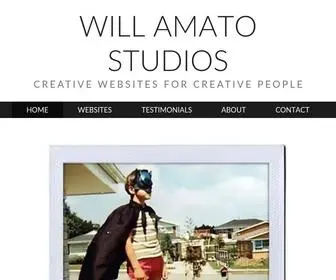 Willamato.com(Will Amato Studios) Screenshot