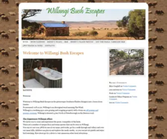 Willangibushescapes.com(Willangi Bush Escapes) Screenshot