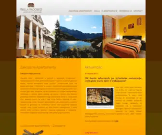 Willaradowid11.pl(Apartament Zakopane Centrum) Screenshot