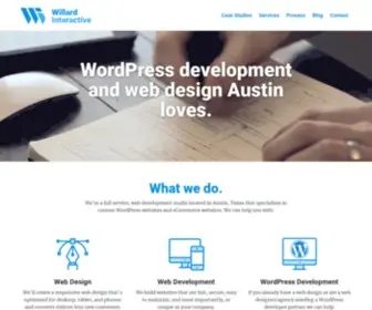 Willardinteractive.com(WordPress Development) Screenshot