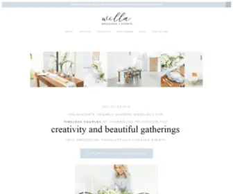 Willaweddingsandevents.com(WILLA) Screenshot