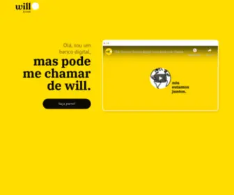 Willbank.com.br(Will bank) Screenshot