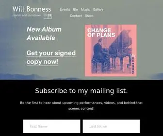 Willbonness.com(Will Bonness) Screenshot