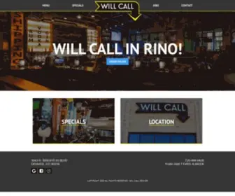 Willcalldenver.com(Will Call) Screenshot