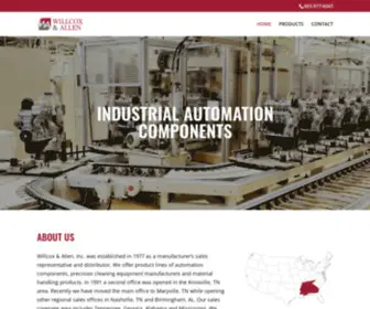 Willcox-Allen.com(Willcox and Allen) Screenshot