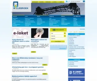 Willebroek.be(Gemeente Willebroek) Screenshot