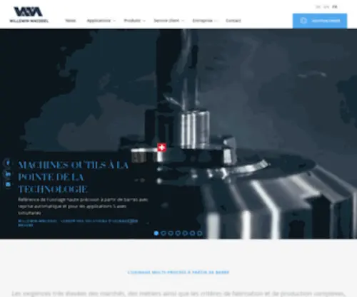 Willemin-Macodel.com(Home page) Screenshot