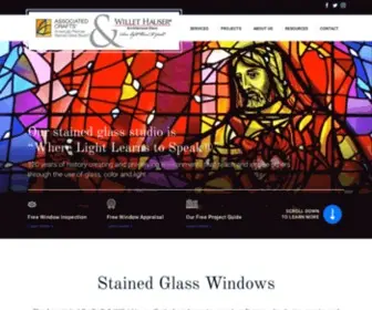 Willethauser.com(Stained Glass Windows) Screenshot