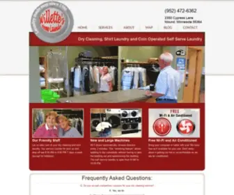 Willetteshomelaundry.com(Willettes Home Laundry) Screenshot