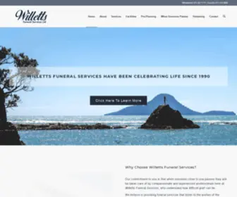 Willettsfuneralservices.co.nz(Willetts Funeral Services) Screenshot