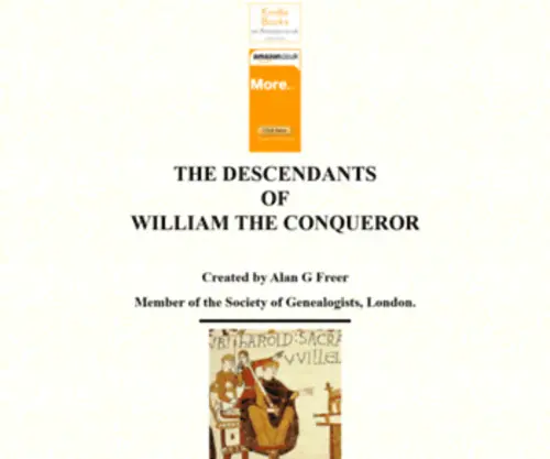 William1.co.uk(William the Conqueror) Screenshot