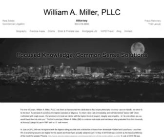 Williamamillerpllc.com(William A Miller PLLC) Screenshot