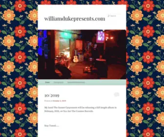 Williamdukepresents.com(williamdukepresents) Screenshot