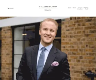 Williamhanson.co.uk(William Hanson) Screenshot