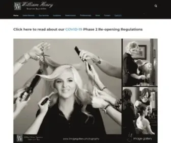 Williamhenrysalon.com(William Henry Signature Salon and Spa) Screenshot