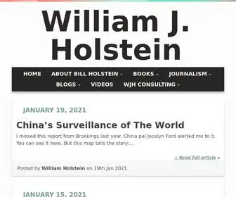 WilliamjHolstein.com(William J) Screenshot