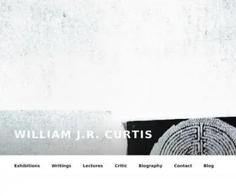 Williamjrcurtis.com(William J.R) Screenshot