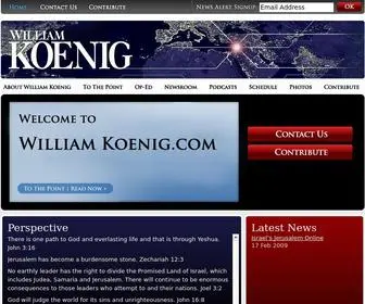 Williamkoenig.com(William Koenig) Screenshot