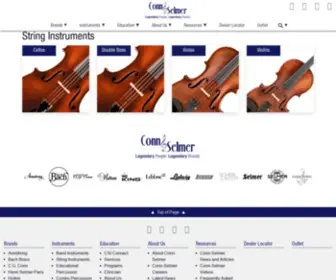 Williamlewis.com(Conn-Selmer, Inc) Screenshot