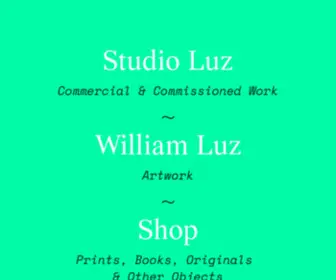 Williamluz.co.uk(William Luz) Screenshot