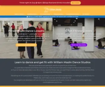 Williammaslin.com.au(The best social and wedding dance lessons in Sydney) Screenshot