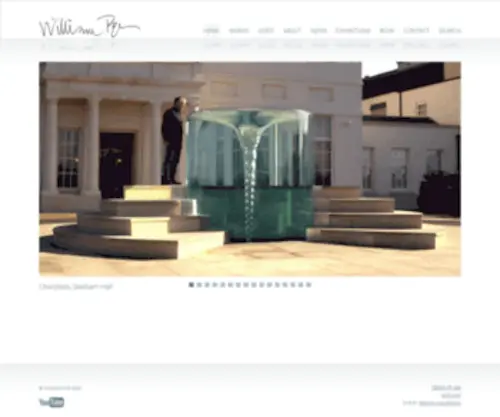 Williampye.com(William Pye Water Sculpture) Screenshot