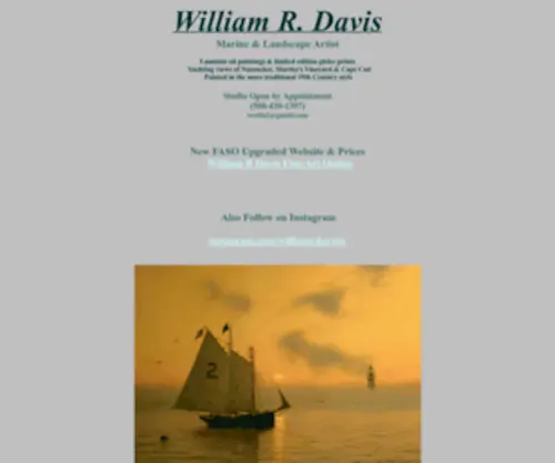 Williamrdavis.net(William R Davis) Screenshot
