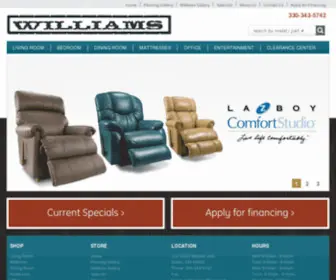 Williams-Furniture.com(Furniture in Dover) Screenshot