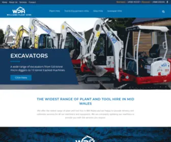 Williams-Planthire.com(Williams Plant Hire) Screenshot