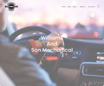 Williamsandsonmechanical.com(All Cars Inspection) Screenshot