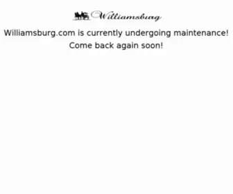 Williamsburg.com(Making History) Screenshot