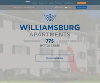 Williamsburgapts.com(Williamsburg Apartments) Screenshot