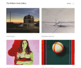 Williamscottgallery.com(The William) Screenshot