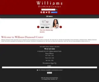 Williamsdiamondcenter.com(Williams Diamond Center) Screenshot