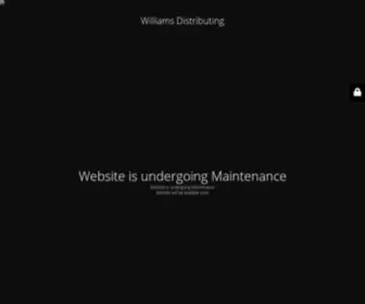 Williamsdistributing.com(Forsale Lander) Screenshot