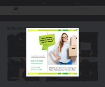 Williamseyecare.com(Williams Eye Care) Screenshot