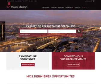 Williamsinclair.com(William Sinclair) Screenshot