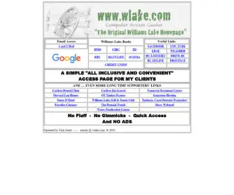 Williamslake.net(Email Access) Screenshot