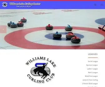 Williamslakecurling.com(Williams Lake Curling Club) Screenshot