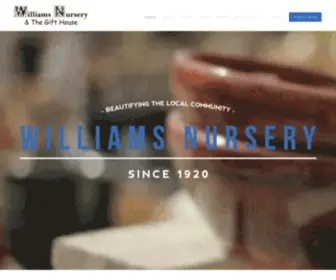 Williamsnursery.com(Williams Nursery) Screenshot