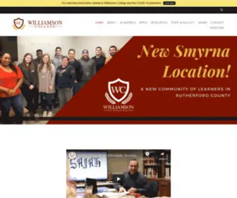 Williamsoncc.edu(Williamson College) Screenshot