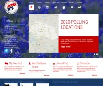 Williamsoncountygop.org(Williamson County GOP) Screenshot
