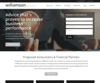 Williamsonpartners.com.au(Ringwood Accountants & Financial Planners) Screenshot